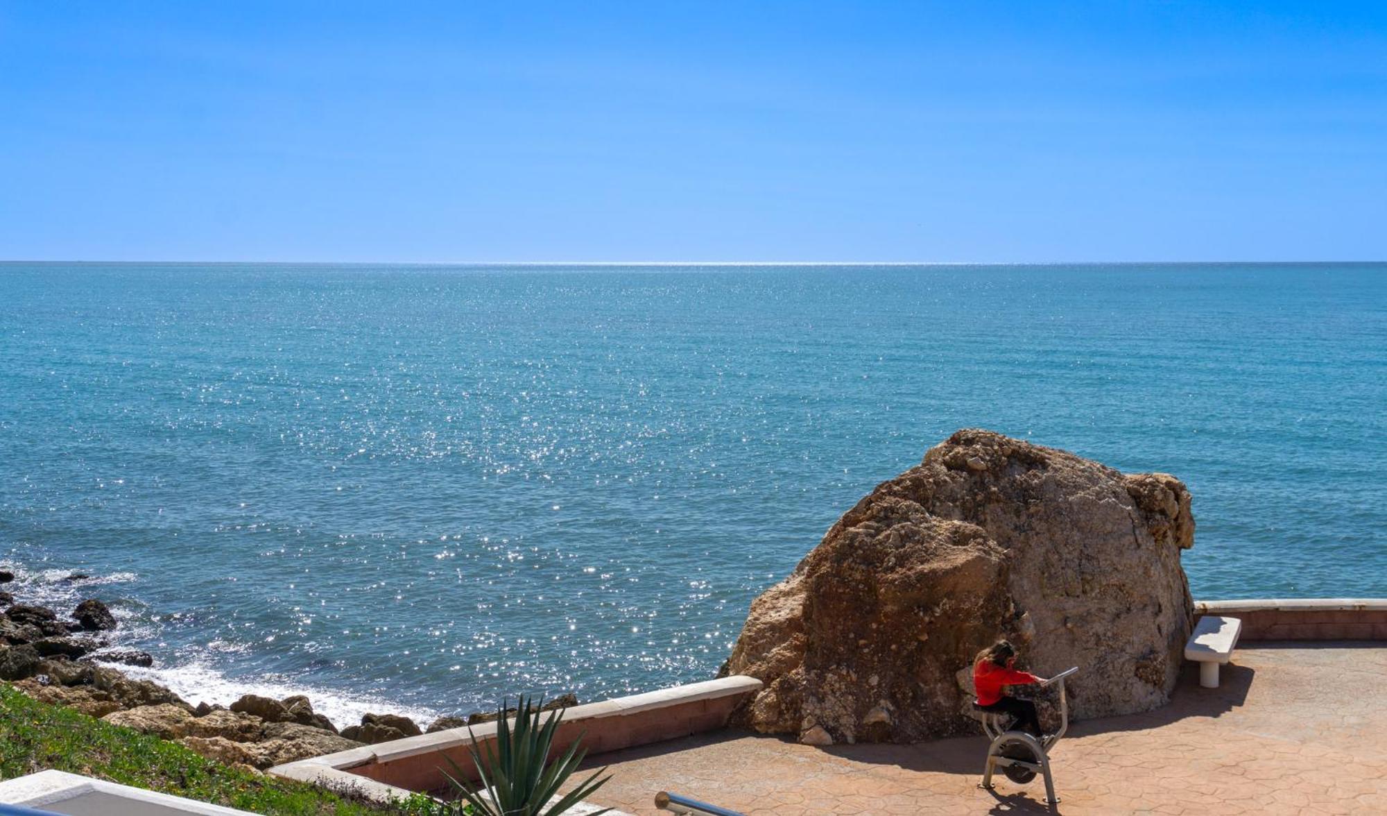 Gran Apartamento Vistas Al Mar La Cala Del Moral Exteriör bild
