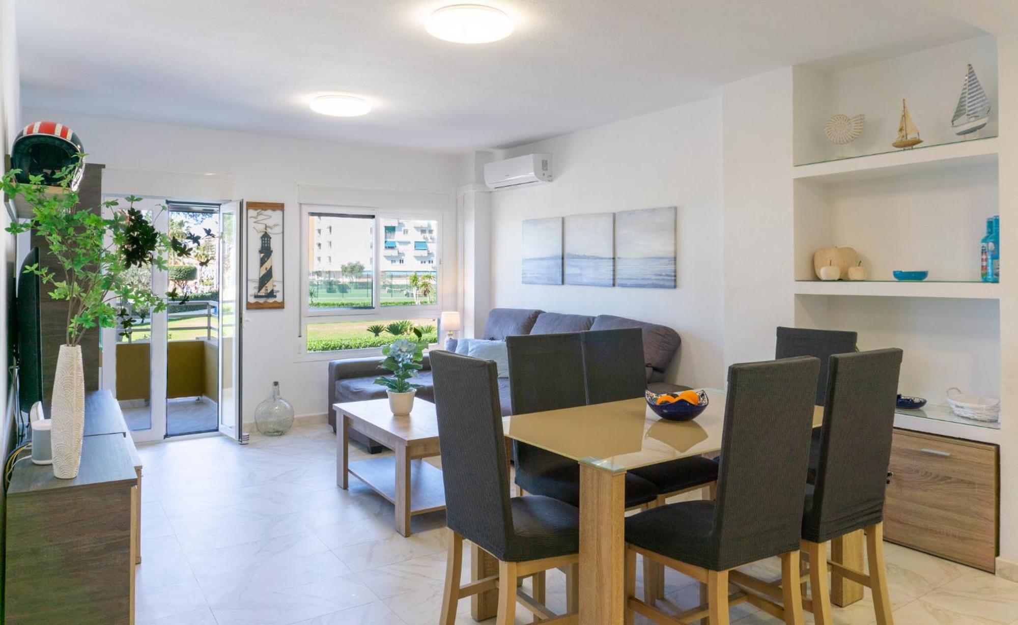 Gran Apartamento Vistas Al Mar La Cala Del Moral Exteriör bild