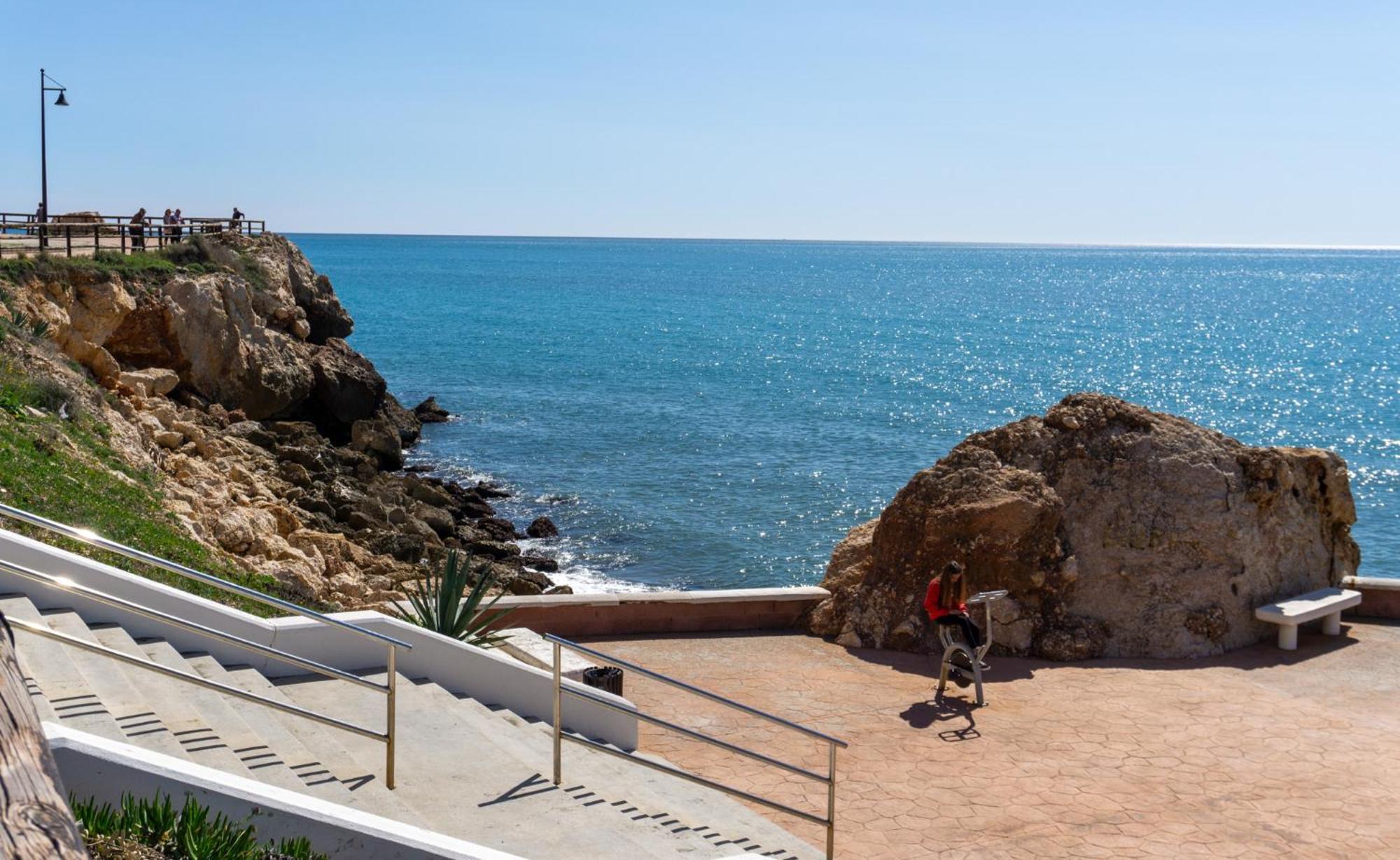 Gran Apartamento Vistas Al Mar La Cala Del Moral Exteriör bild